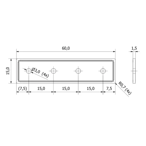 MakerBeamXL straight brackets