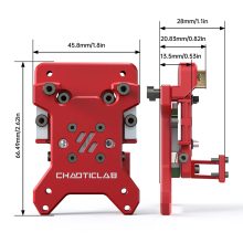 CNC Voron Tap V2.0 (red)