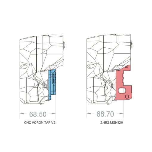 CNC Voron Tap V2.0 (red)