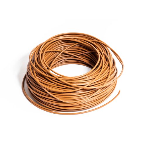 Stranded copper wire  1×1,5mm, brown