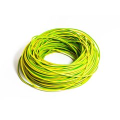 Stranded copper wire 1×1,5mm, yellow/green