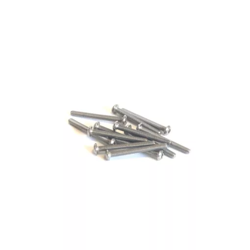 BHCS Titanium M3x28mm screw 12pcs
