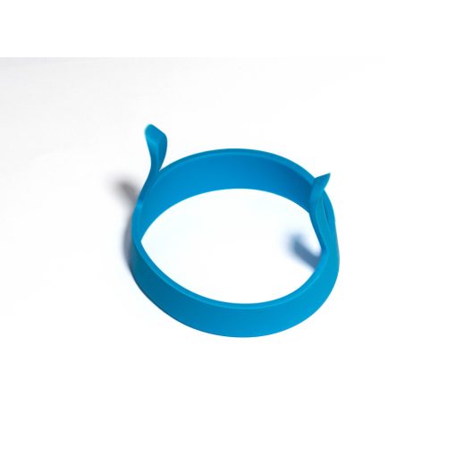 Silicone strip blue