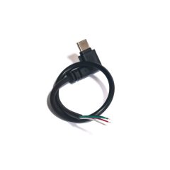 USB-C assembled male 90° cable